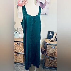 Abercrombie & Fitch NWT Women’s Elegant Green Sleeveless Lingerie Nightgown